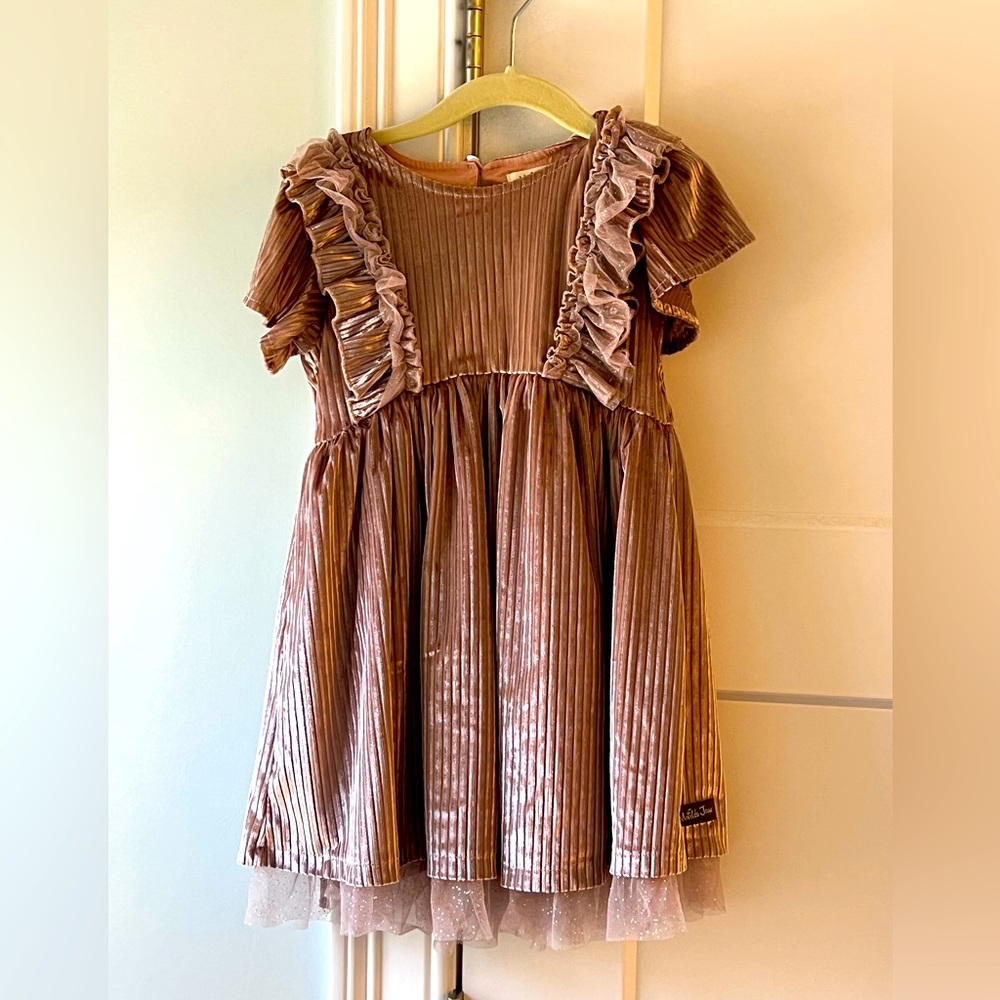 Matilda Jane Kori Ribbed Velvet Dress